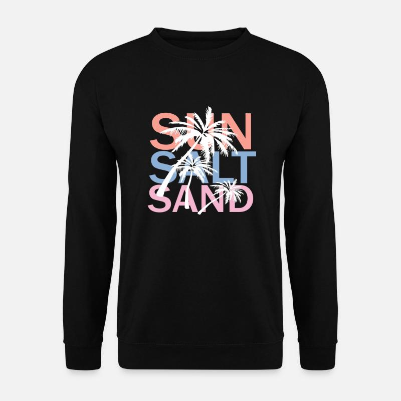 Sun Salt Sand - Unisex Pullover - Schwarz