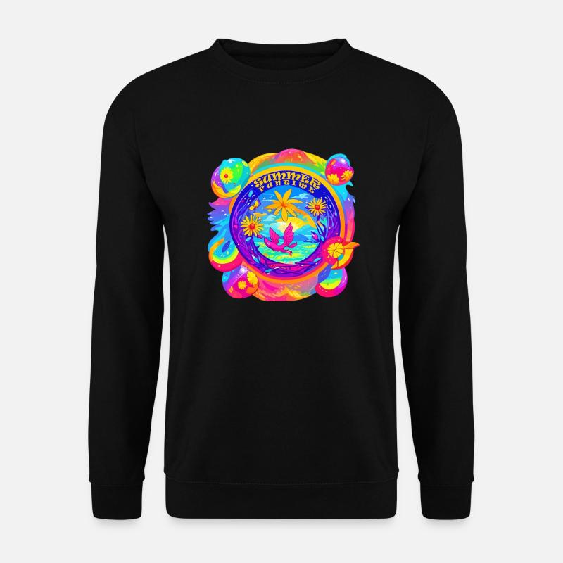 Summer funtime - Unisex Sweatshirt - black