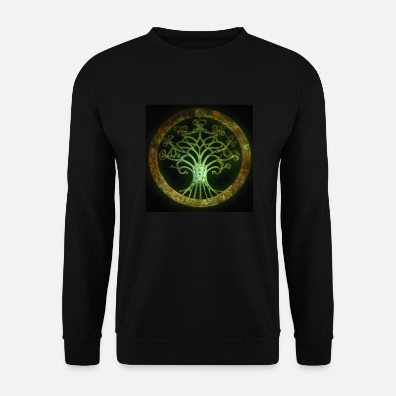 Keltischer Baum des Lebens - Unisex Pullover - Schwarz