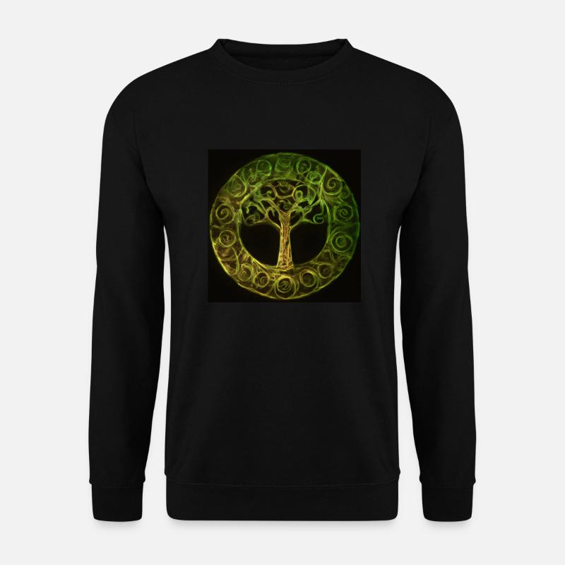 Keltischer Baum des Lebens - Unisex Pullover - Schwarz