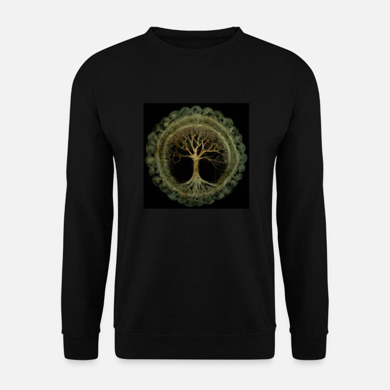 Keltischer Baum des Lebens - Unisex Pullover - Schwarz