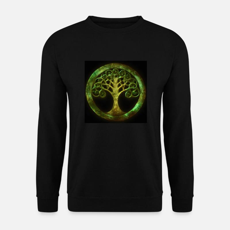 Keltischer Baum des Lebens - Unisex Pullover - Schwarz