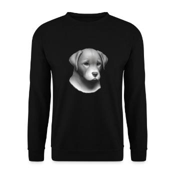 Chiot Golden Retriever Chien Propriétaire Chiens - Sweat-shirt Unisexe - noir - Devant - Alina (178cm) & Michal (187cm)