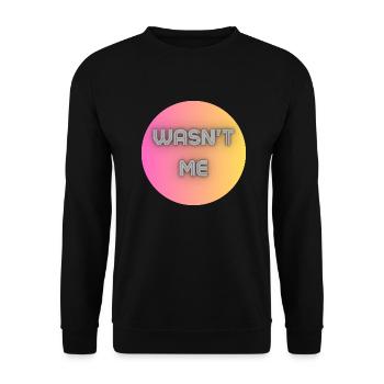 N’était-ce pas moi - Sweat-shirt Unisexe - noir - Devant - Alina (178cm) & Michal (187cm)
