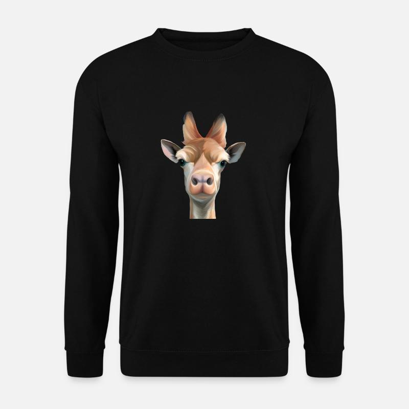 giraffe - Unisex Sweatshirt - black