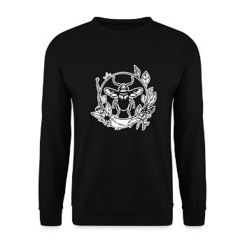 Insectes, bestioles, arthropodes - Sweat-shirt Unisexe - noir - Devant - Alina (178cm) & Michal (187cm)