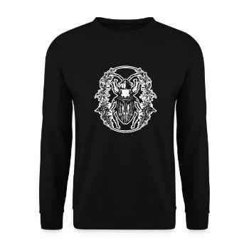 Insectes, bestioles, arthropodes - Sweat-shirt Unisexe - noir - Devant - Alina (178cm) & Michal (187cm)