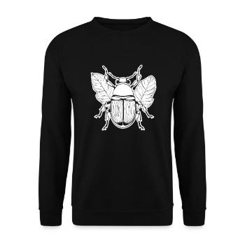 Insectes, bestioles, arthropodes - Sweat-shirt Unisexe - noir - Devant - Alina (178cm) & Michal (187cm)