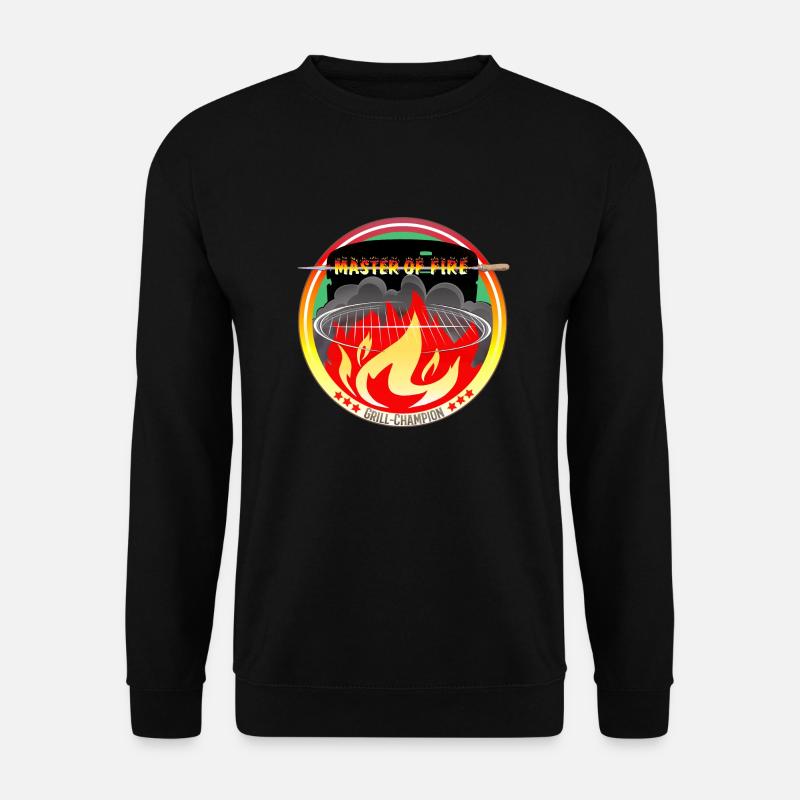 Master of fire - Unisex Pullover - Schwarz