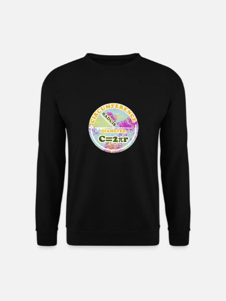 Scope Pi Math Equation - Unisex Sweatshirt - black