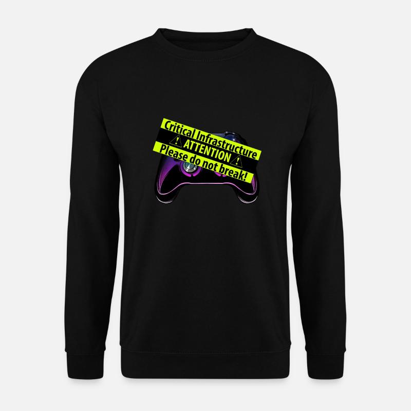Critical Controller - Unisex Sweatshirt - black