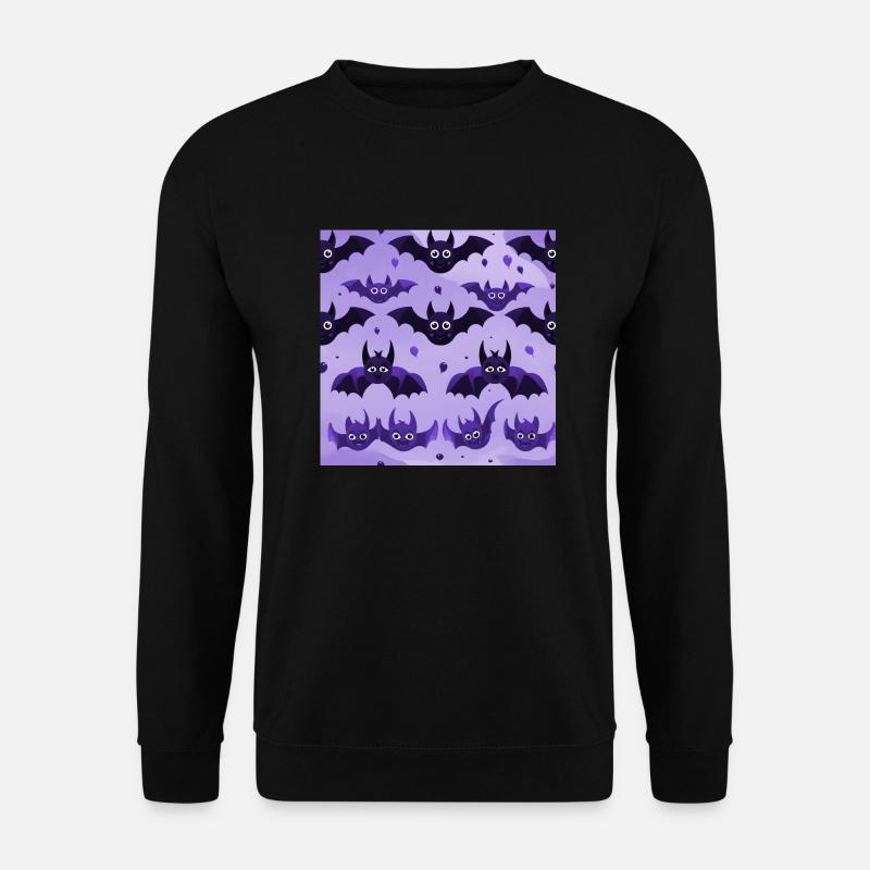 Comic Bats - Unisex Sweatshirt - black