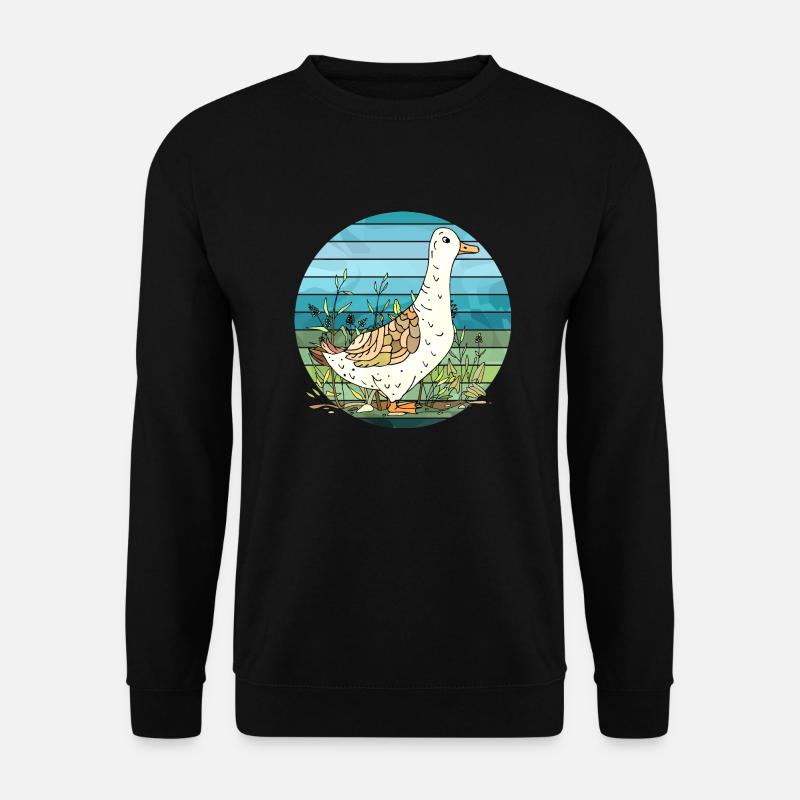 Duck - Unisex Sweatshirt - black