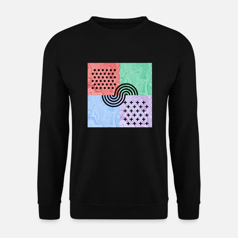 Patterns - Unisex Sweatshirt - black