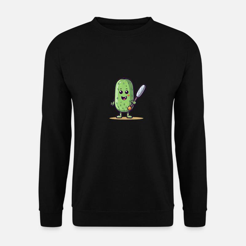 Pickleball Picklepaddle Pickle Sport - Unisex Sweatshirt - black