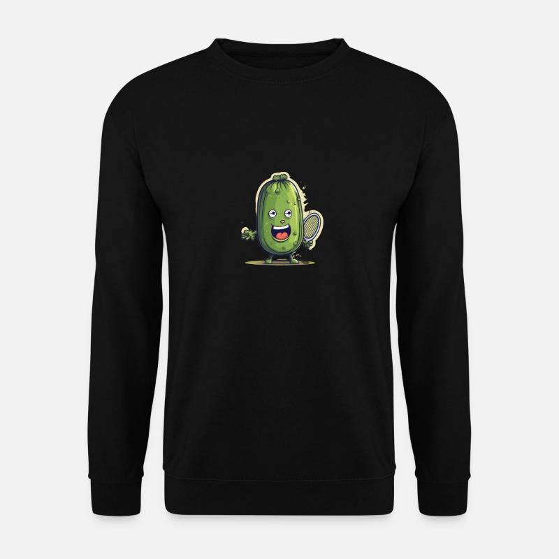 Pickleball Picklepaddle Pickle Sport - Unisex Pullover - Schwarz