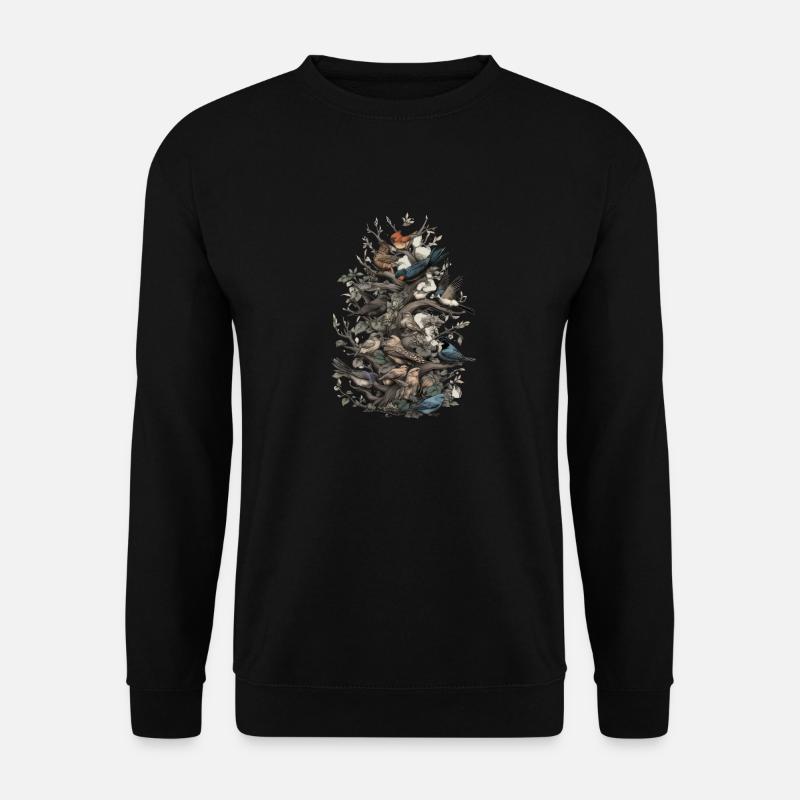 Bird Watching Bird Watchers Birds - Unisex Sweatshirt - black