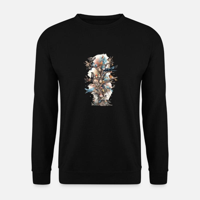 Bird watching Bird watchers Birds - Unisex Sweatshirt - black