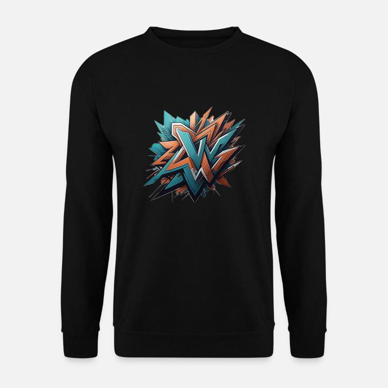Graffiti Design - Unisex Sweatshirt - black