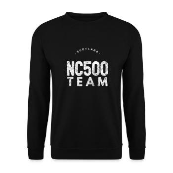 nc500 team - Unisex Sweatshirt - black - Front - Alina (178cm) & Michal (187cm)