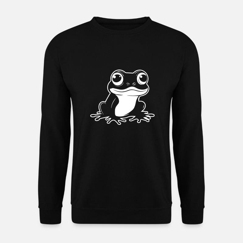 Frog Amphibian Toad - Unisex Sweatshirt - black