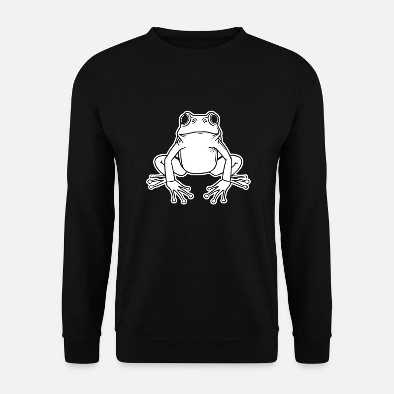 Frog Amphibian Toad - Unisex Sweatshirt - black