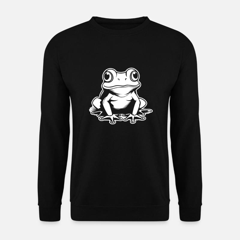 Frog Amphibian Toad - Unisex Sweatshirt - black