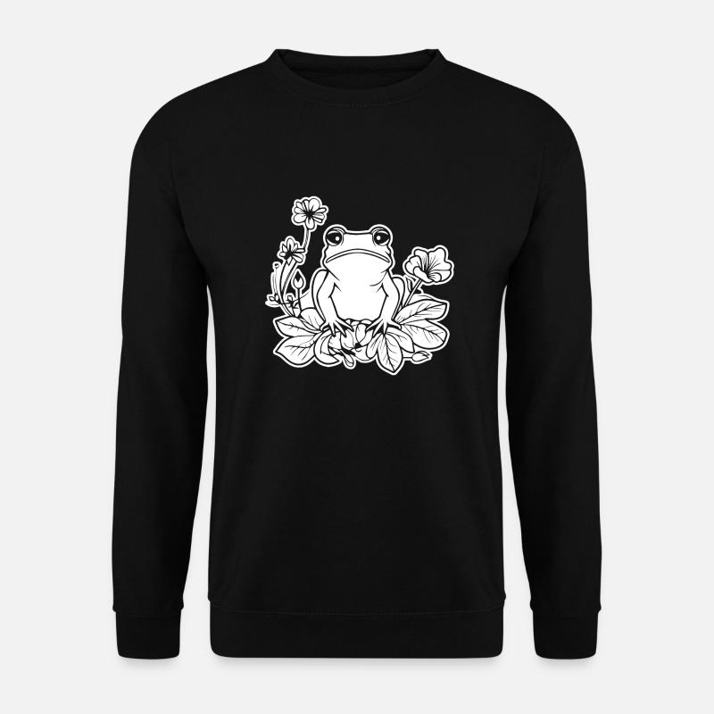 Frog Amphibian Toad - Unisex Sweatshirt - black