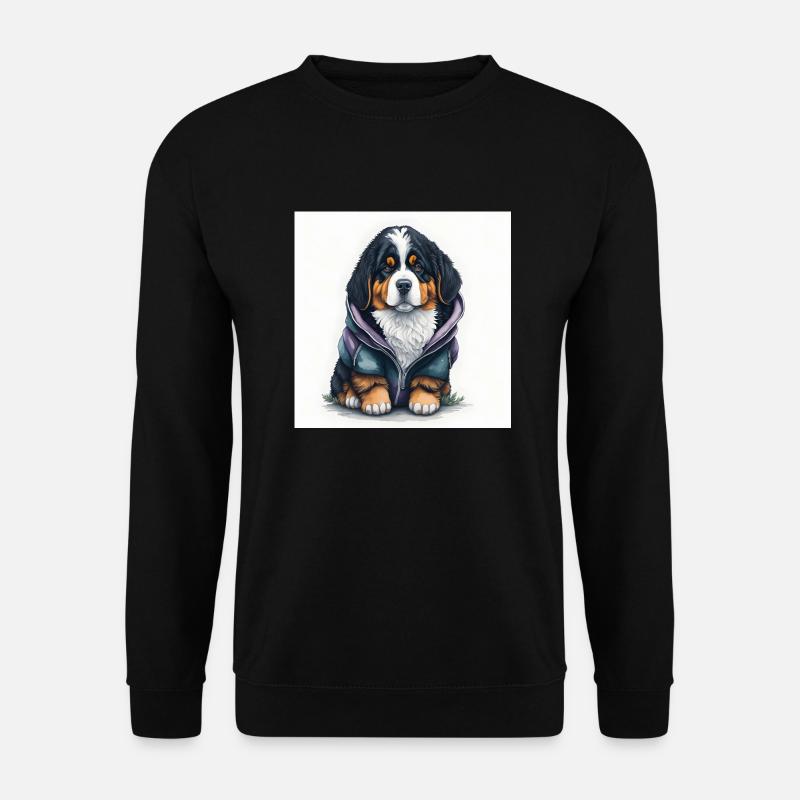 Berner Sennenhund - Unisex Pullover - Schwarz