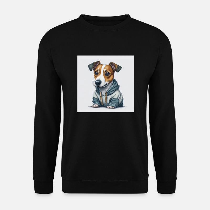 Jack Russel Terrier - Unisex Pullover - Schwarz
