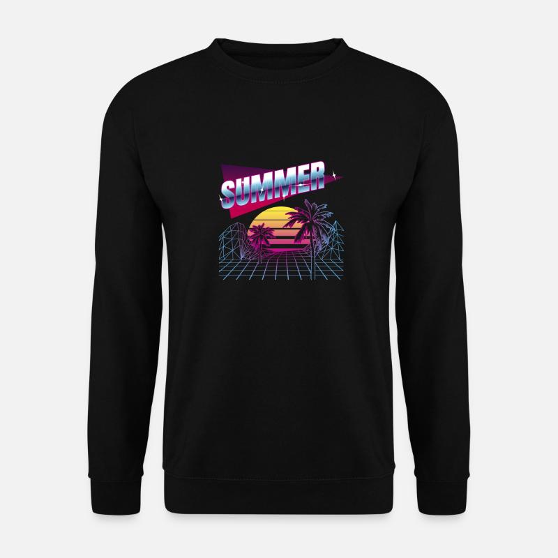 Sommer - Unisex Pullover - Schwarz
