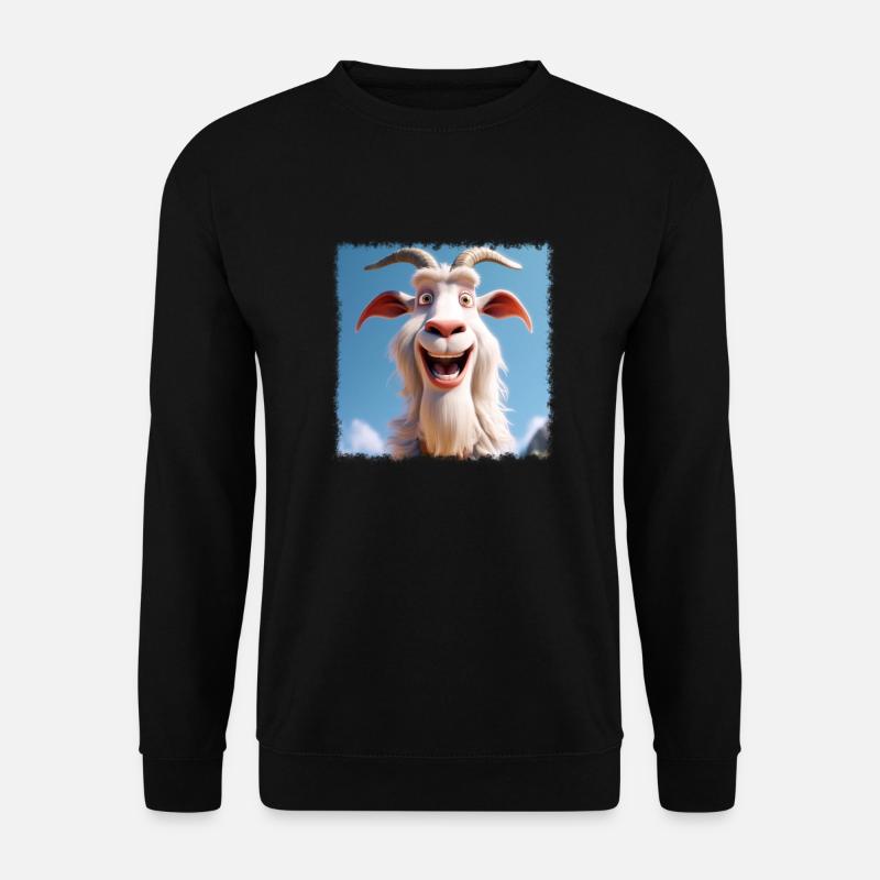 Cool goat - Unisex Sweatshirt - black