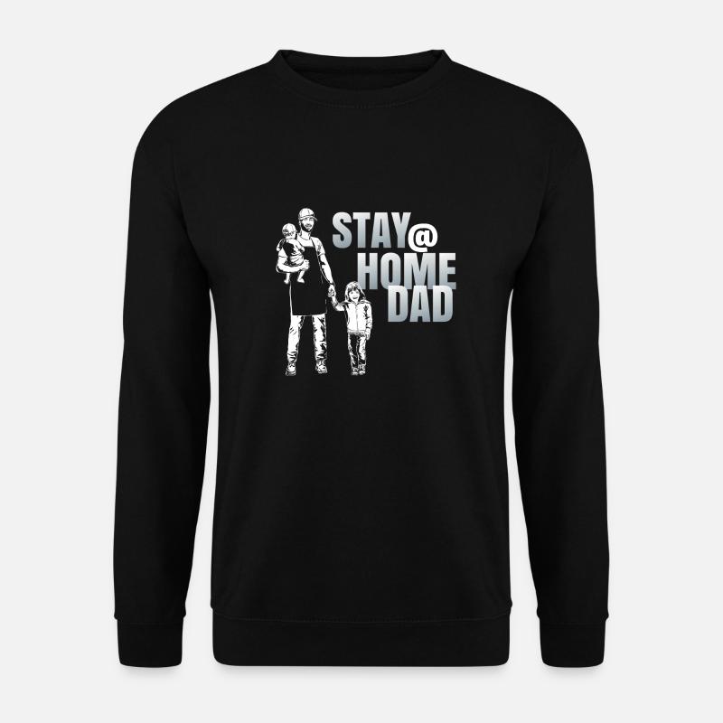 STAY @ HOME DAD - Unisex Pullover - Schwarz