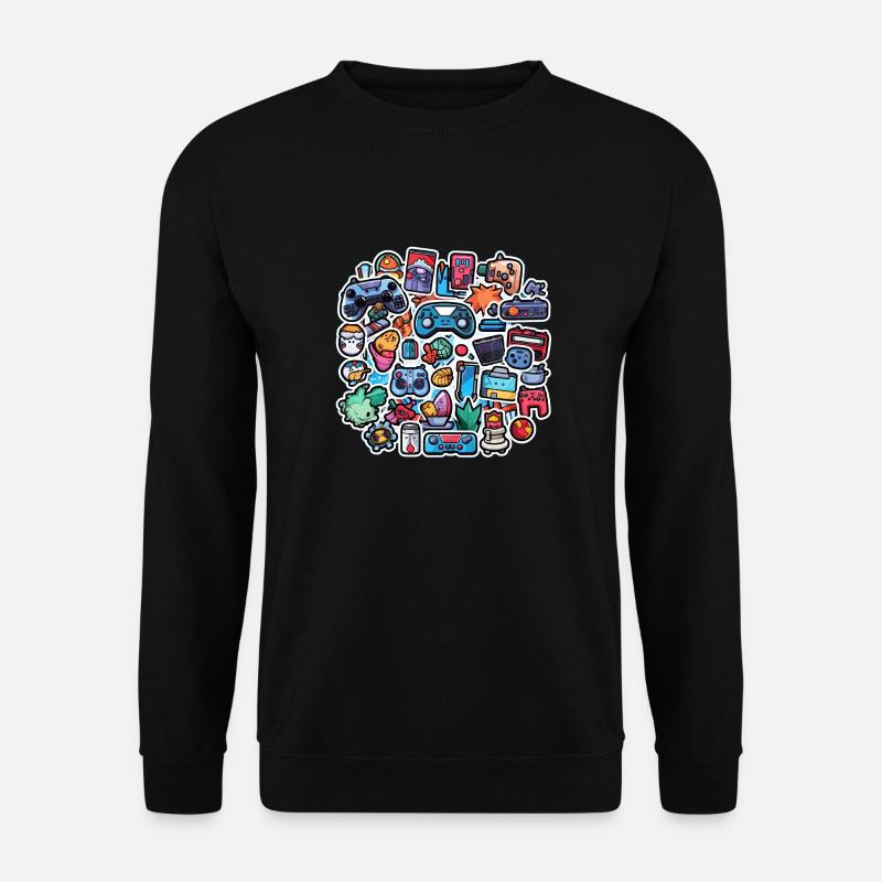 Gaming Artwork - Unisex Pullover - Schwarz