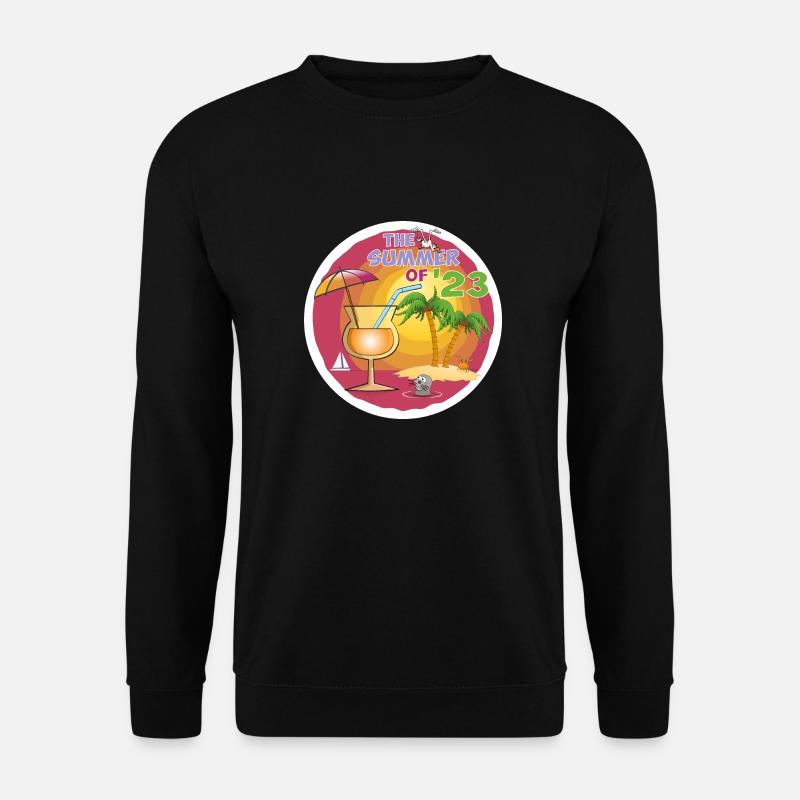 Der bunte Sommer 2023 - Unisex Pullover - Schwarz