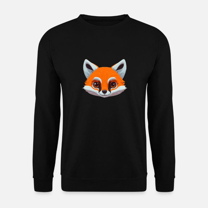 FOX DESIGN - Unisex Sweatshirt - black
