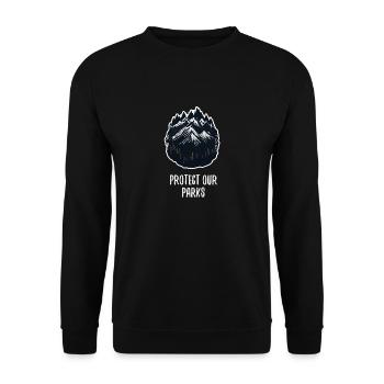 Nature, Wildlife, Outdoor, Forest, Camping, Hiking, Tea - Unisex Sweatshirt - black - Front - Alina (178cm) & Michal (187cm)