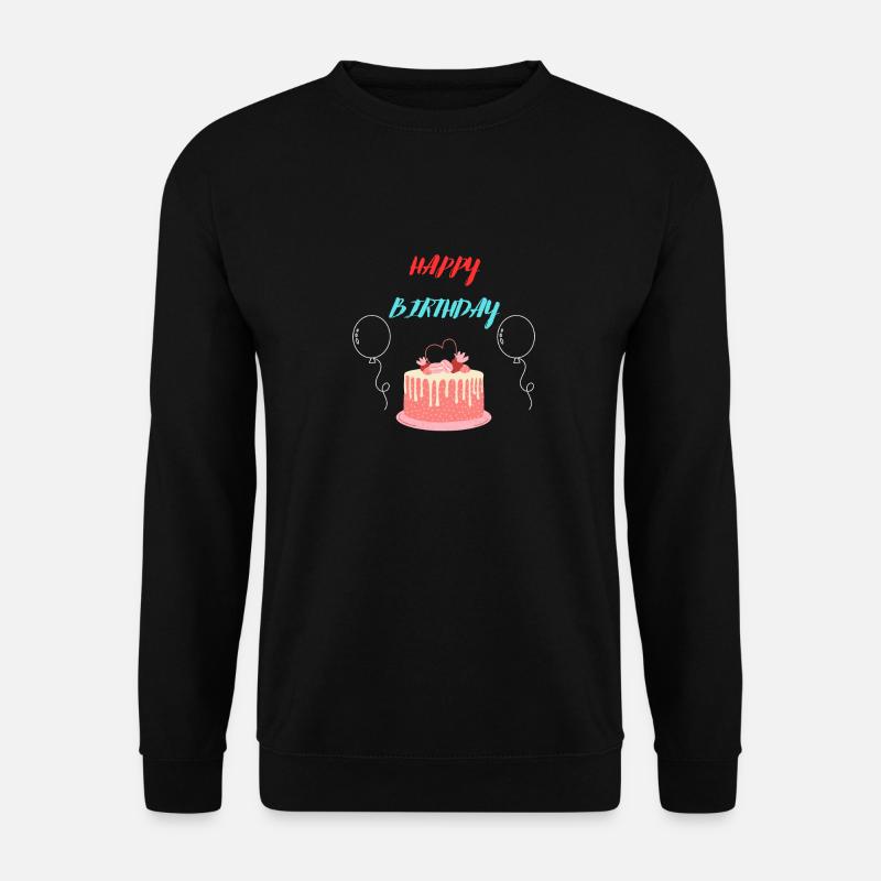 Birthday - Unisex Sweatshirt - black