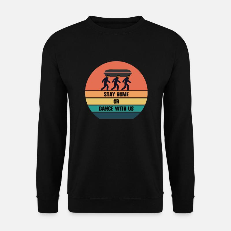 Dancing Dance Music - Unisex Pullover - Schwarz