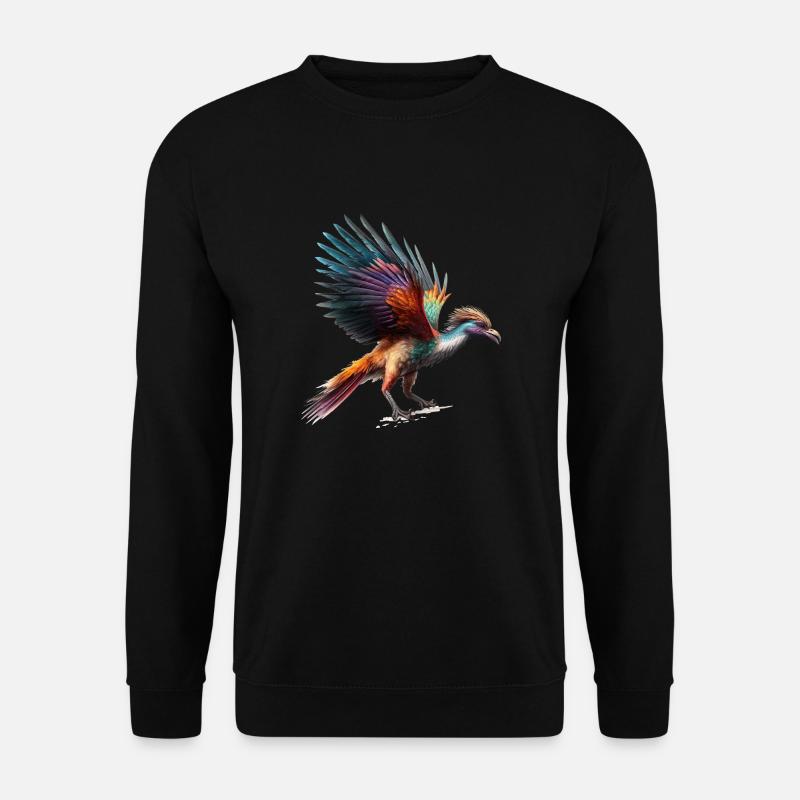 Dinosaurs have evolved into birds - Unisex Sweatshirt - black