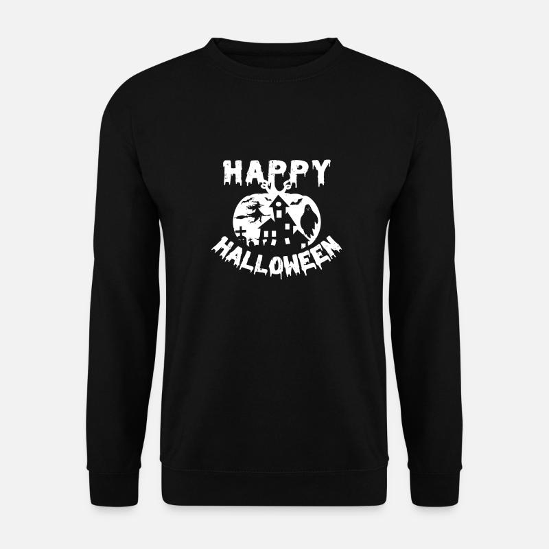 Happy Halloween - Unisex Pullover - Schwarz