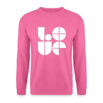 Love Logo Design - Unisex Sweatshirt - pink - Front