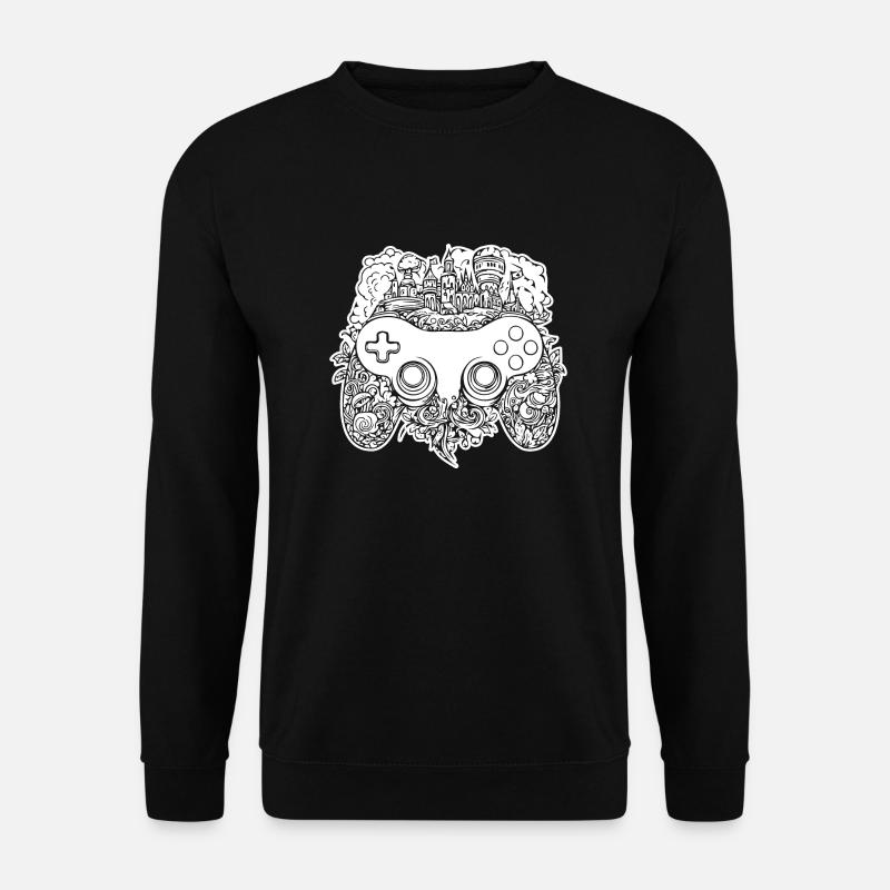Controller Gaming Videospiele Gamepad - Unisex Pullover - Schwarz