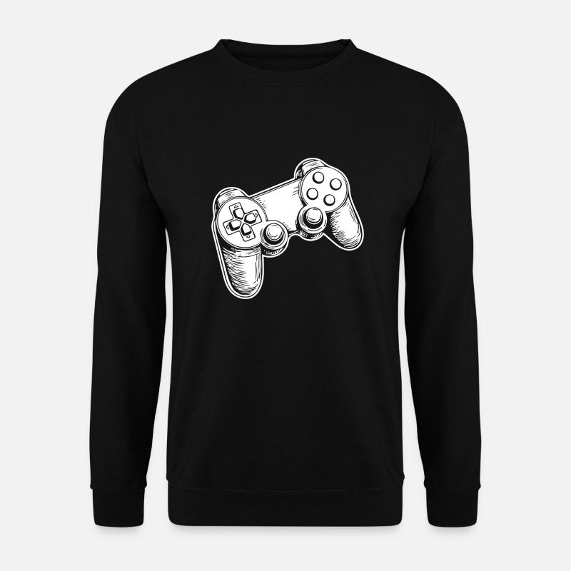 Controller Gaming Videospiele Gamepad - Unisex Pullover - Schwarz
