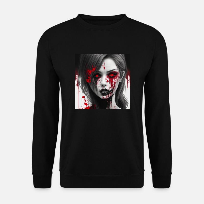 Zombie Lady. - Unisex Pullover - Schwarz