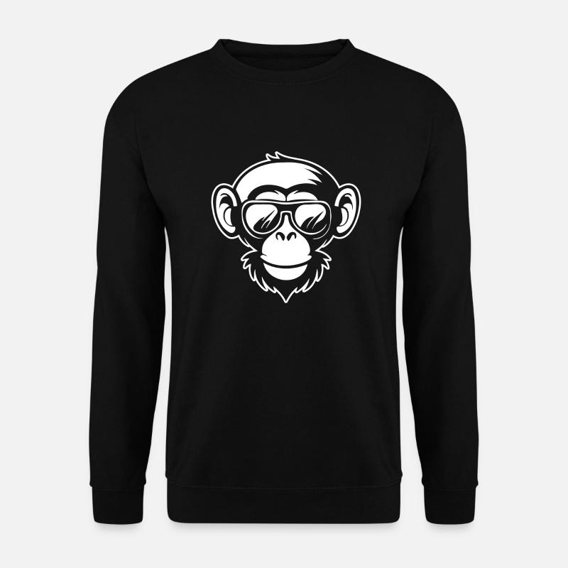 Monkey Monkey Monkey Face Jungle - Unisex Sweatshirt - black