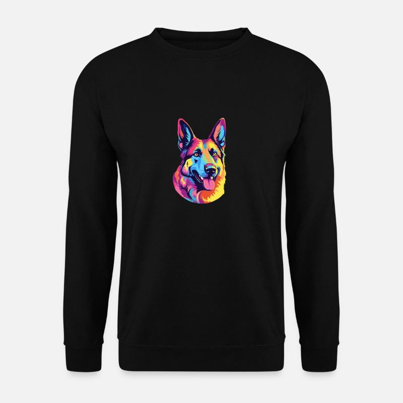Schäferhund - Unisex Pullover - Schwarz