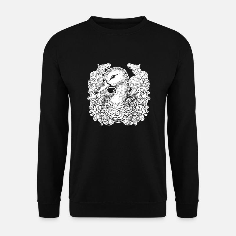 Duck Birds Ducks - Unisex Sweatshirt - black