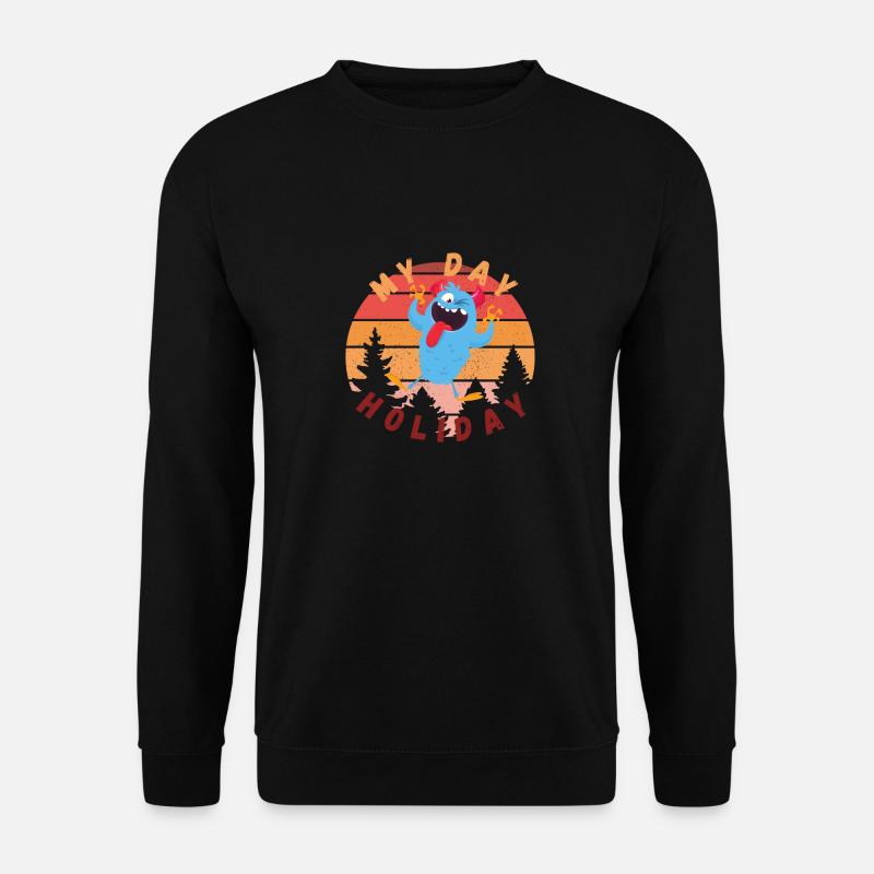 Mon jour de vacances - Sweat-shirt Unisexe - noir