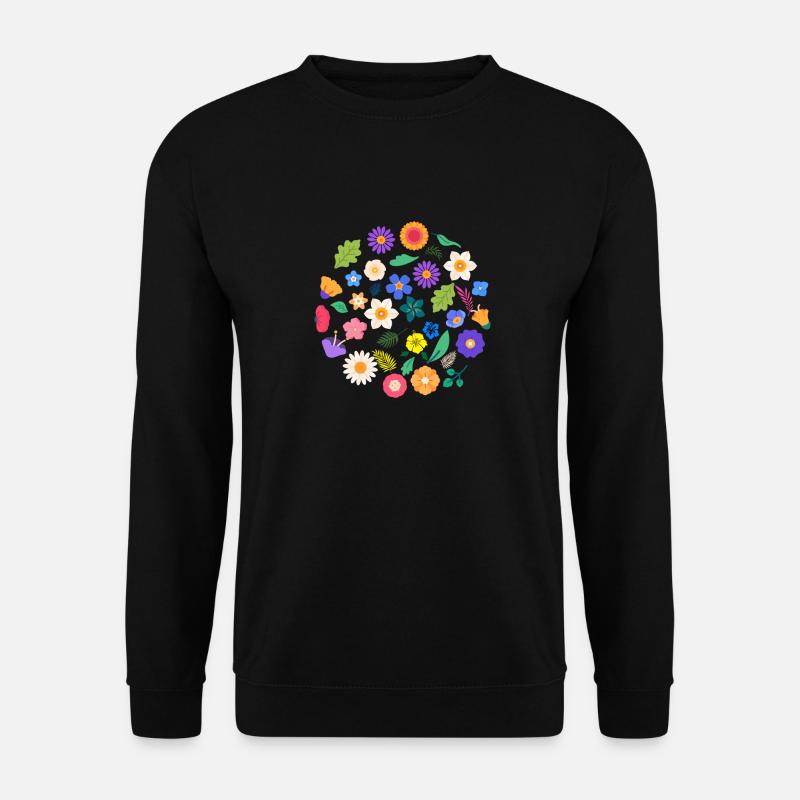 Wildflowers-gift idea - Unisex Sweatshirt - black